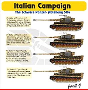Pz.Kpfw.VI Tiger I Italian Campaign Part1 (Plastic model)