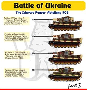 VI号戦車ティーガーI ウクライナ戦線パート3 「第506重戦車大隊」 (プラモデル)