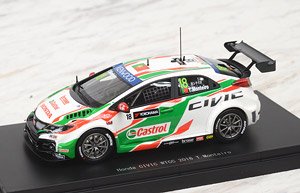 Honda Civic WTCC 2016 No.18 T.Monteiro (ミニカー)