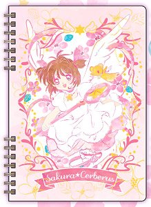 カードキャプターさくら ゴールドA5リングノート A (桜ピンク) (キャラクターグッズ)
