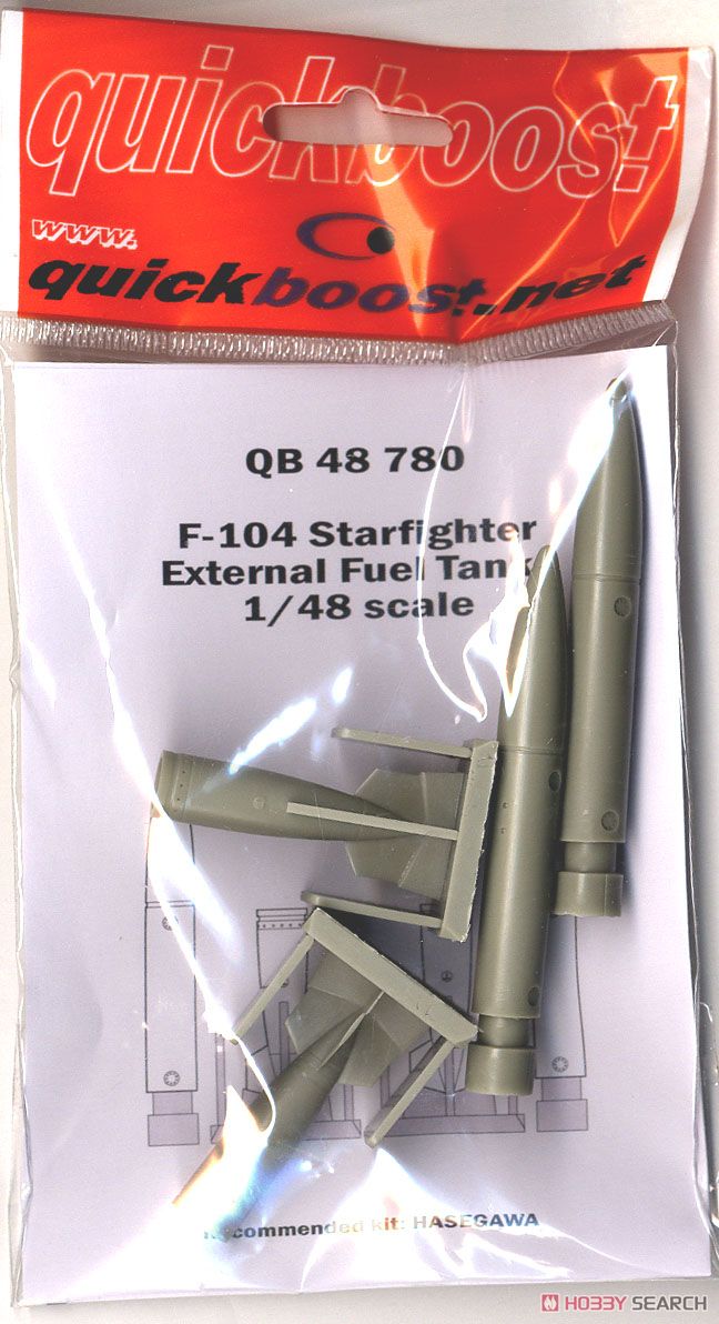 F-104 スターファイター 増槽 (ハセガワ用) (プラモデル) パッケージ1