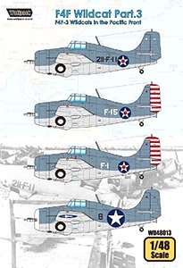F4F Wildcat Part.3 F4F-3 Pacific War (Decal)