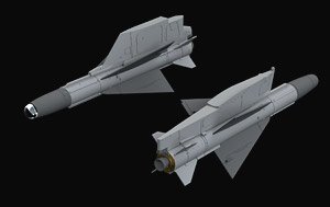 マトラR.530 空対空ミサイル (ランチャー付き) (2個入) (プラモデル)