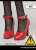 Flirty Girl Shoes Collection/ Female Strap Pumps Red 1/6 Set FGC2017-25 (Fashion Doll) Other picture1
