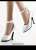 Flirty Girl Shoes Collection/ Female Strap Pumps White 1/6 Set FGC2017-24 (Fashion Doll) Other picture2