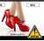 Flirty Girl Shoes Collection/ Female Platform Pumps Red 1/6 Set FGC2017-31 (Fashion Doll) Other picture1