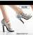 Flirty Girl Shoes Collection/ Female Platform Pumps Silver 1/6 Set FGC2017-27 (Fashion Doll) Other picture1