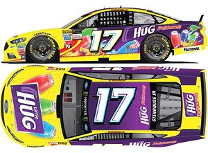 NASCAR Cup Series 2017 Ford Fusion Little Hug #17 Ricky Stenhouse Jr. Chrome (ミニカー)