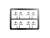 バックミラー (日野RE100用) (4台分入) (鉄道模型) 商品画像1
