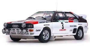 Audi Quattro A1 1983 Rally de Portugal Winner #3 H.Mikkola/A.Hertz (Diecast Car)