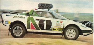 Lancia Stratos HF 1976 Safari Rally #1 Waldegard Bjorn/ Thorszelius Hans (Diecast Car)