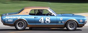 Mercury Cougar Racing 1967 2004 Zippo United States Vintage Grand Prix #48 Scott Hackenson (Diecast Car)