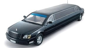 Cadillac DeVille Limousine 2004 Black (Diecast Car)