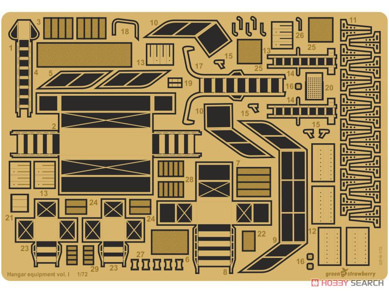 ハンガー用整備機材セット Vol.1 (プラモデル) その他の画像1