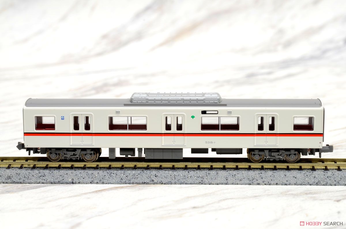 都営 5300形・ロングスカート・ベビーカーマーク (8両セット) (鉄道模型) 商品画像10