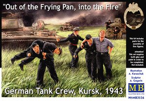 German Tank Crew Kursk 1943 (Plastic model)