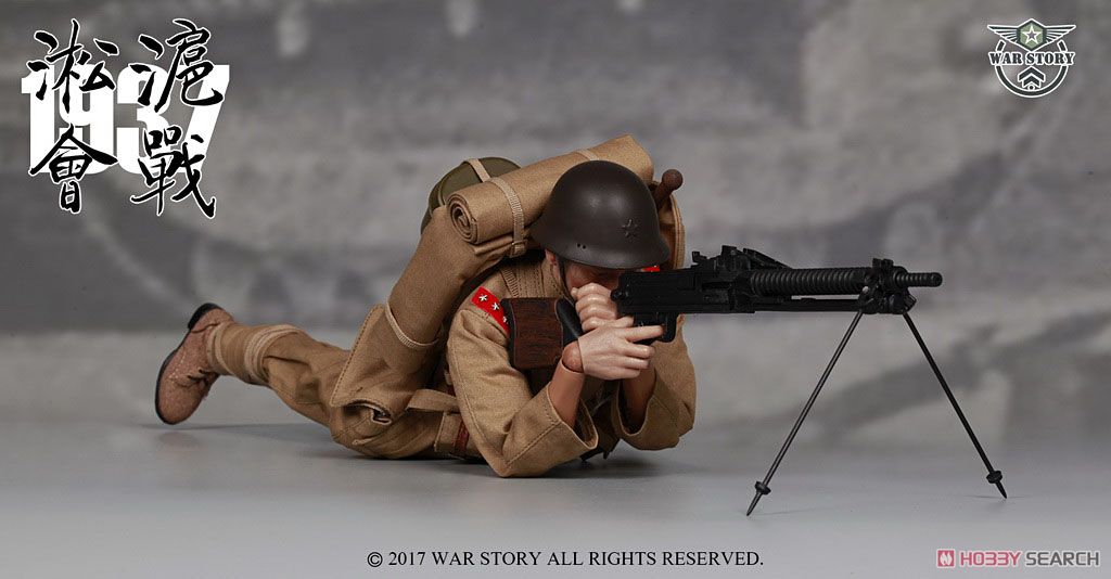 ウォーストーリー 1/6 大日本帝国陸軍 十一年式軽機関銃 砲手 第二次上海事変 1937 (ドール) 商品画像11
