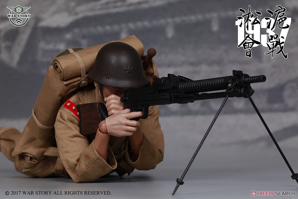 War Story 1/6 IJA Type 11 Light Machine Gun Gunner Battle of Shanghai 1937 (Fashion Doll) Item picture12