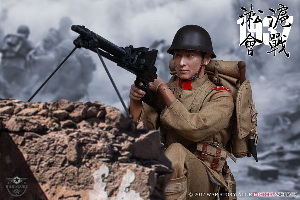 War Story 1/6 IJA Type 11 Light Machine Gun Gunner Battle of Shanghai 1937 (Fashion Doll) Item picture14
