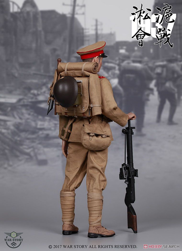 War Story 1/6 IJA Type 11 Light Machine Gun Gunner Battle of Shanghai 1937 (Fashion Doll) Item picture6