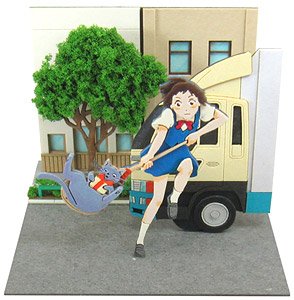 [Miniatuart] Studio Ghibli Mini : `The Cat Returns` Catch Lune (Assemble kit) (Railway Related Items)