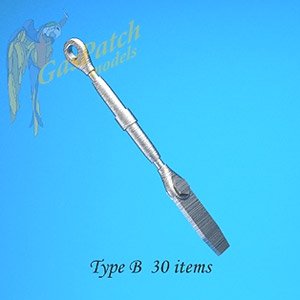 Turnbuckles Type B (30 Pieces) (Plastic model)