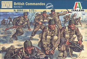 WW.II イギリス軍コマンド部隊 (プラモデル)