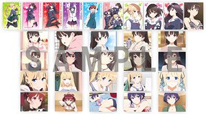 Saekano: How to Raise a Boring Girlfriend Flat Bromide Collection (Set of 10) (Anime Toy)