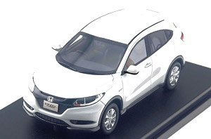 Honda Vezel Hybrid X (2013) White Orchid Pearl (Diecast Car)