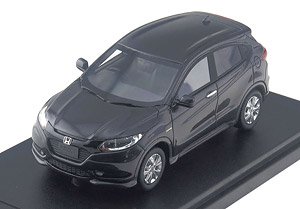 Honda Vezel Hybrid X (2013) Black Metallic (Diecast Car)