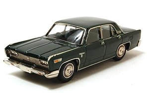 ファインモデル 三菱デボネア 1978年式 (メタ濃緑) (ミニカー)