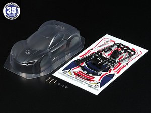 ミニ四駆35周年記念 ライキリ クリヤーボディセット (ミニ四駆)