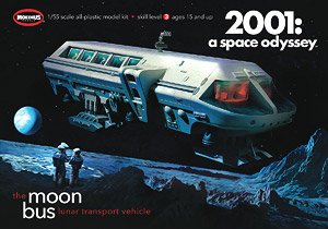 2001年宇宙の旅 1/55 ムーンバス (プラモデル)