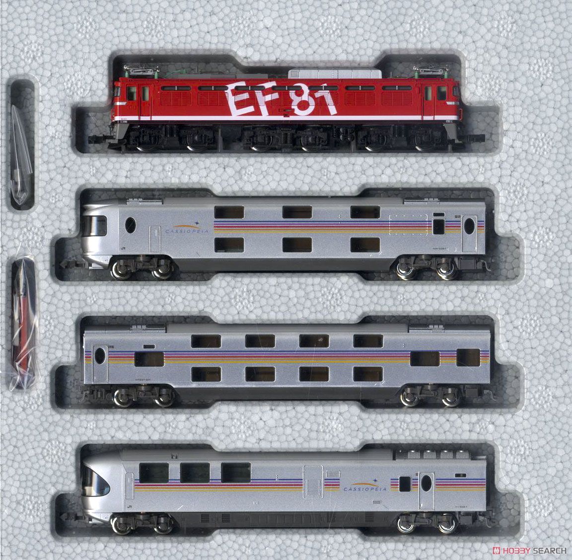 [Limited Edition] EF81-95 + SeriesE26 `Cassiopeia Cruise` (Basic 4-Car Set) (Model Train) Item picture1