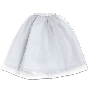 50 Tulle Skirt (Light Gray) (Fashion Doll)