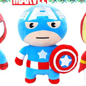 Marvel Kawaii - Jumbo Plush Captain America (Completed)