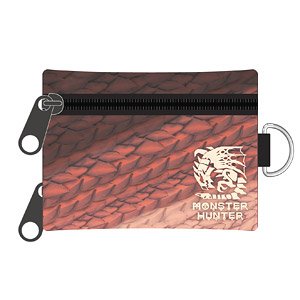 Monster Hunter Paper-like Multi Coin Purse Rathalos (Anime Toy)