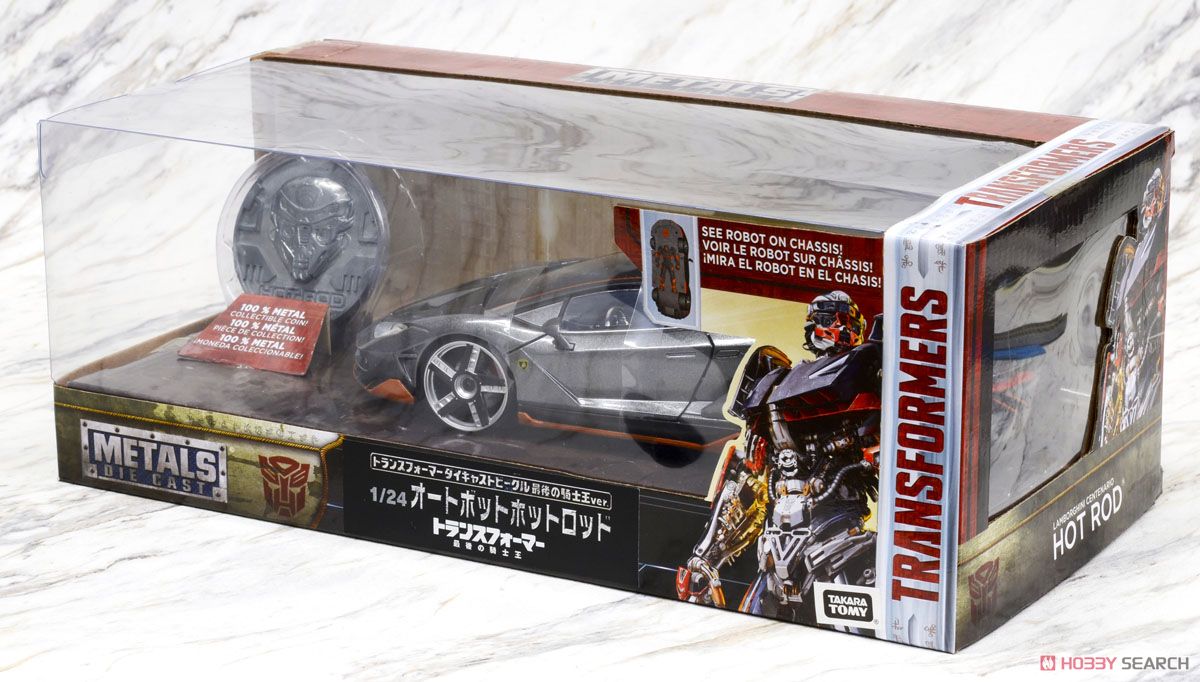 Transformers Diecast Vehicle The Last Knight Ver. 1/24 Autobots Hot Rod (Completed) Package1