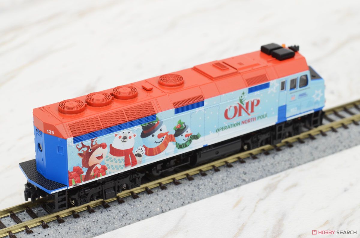 2016 Operation North Pole Christmas Train (F40PH機関車/ギャラリー・バイレベル客車 ONP クリスマストレイン 2016) (基本・4両セット) 商品画像3