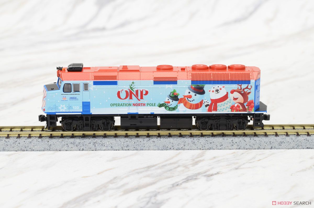 2016 Operation North Pole Christmas Train (F40PH機関車/ギャラリー・バイレベル客車 ONP クリスマストレイン 2016) (基本・4両セット) 商品画像4