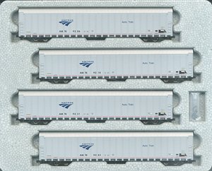 Autorack Amtrak(R) Phase V 4 Car Set #3 (4-Car Set) (Model Train)