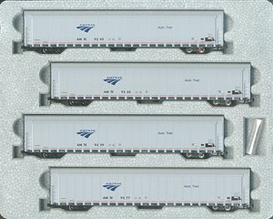 Autorack Amtrak(R) Phase V 4 Car Set #4 (4-Car Set) (Model Train)