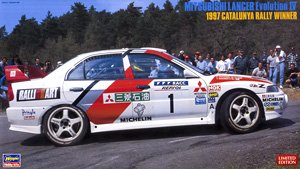 三菱 ランサー エボリューションIV `1997 カタルニア ラリー ウィナー` (プラモデル)