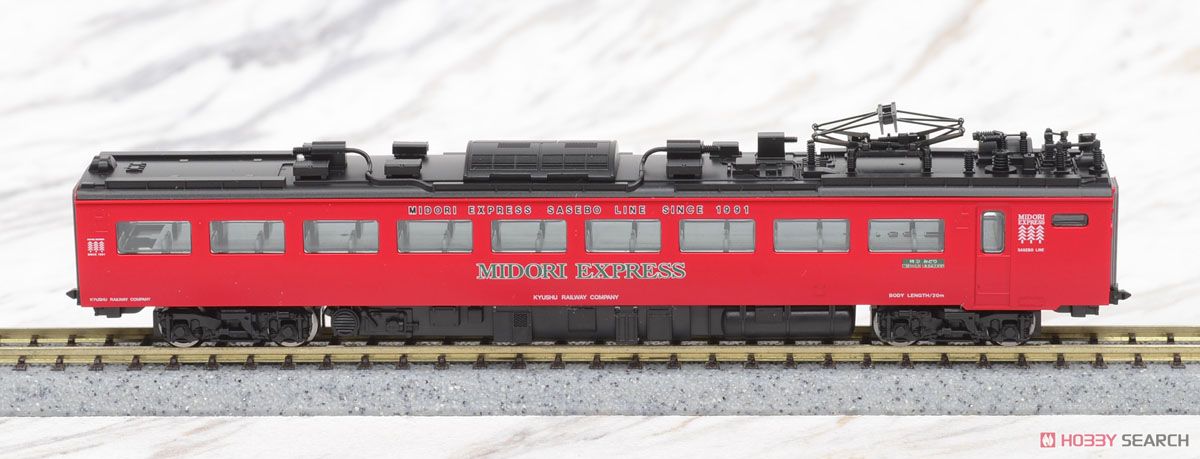 JR 485系特急電車 (MIDORI EXPRESS) セットA (4両セット) (鉄道模型) 商品画像5