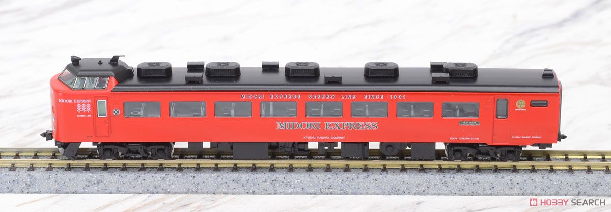 JR 485系特急電車 (MIDORI EXPRESS) セットB (4両セット) (鉄道模型) 商品画像2