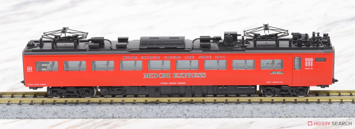 JR 485系特急電車 (MIDORI EXPRESS) セットB (4両セット) (鉄道模型) 商品画像5
