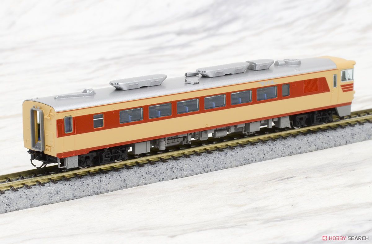 国鉄 キハ82系 特急ディーゼルカー 基本セット (基本・4両セット) (鉄道模型) 商品画像6