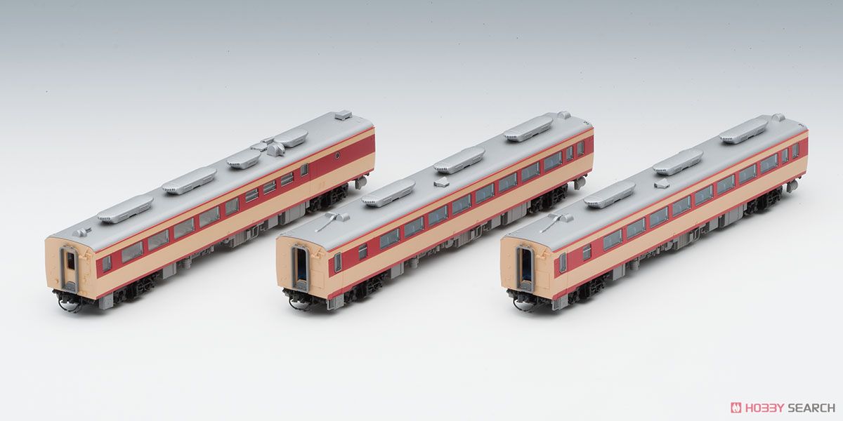 国鉄 キハ82系 特急ディーゼルカー 増結セット (増結・3両セット) (鉄道模型) 商品画像1