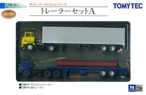 ザ・トレーラーコレクション トレーラーセットA (日野HE/日野HH) (鉄道模型)