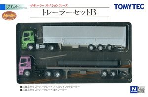 ザ・トレーラーコレクション トレーラーセットB (三菱ふそうスーパーグレート) (鉄道模型)
